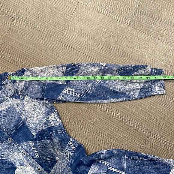 Vintage Shady Lane Denim Patchwork Dress - Picture 12 of 13